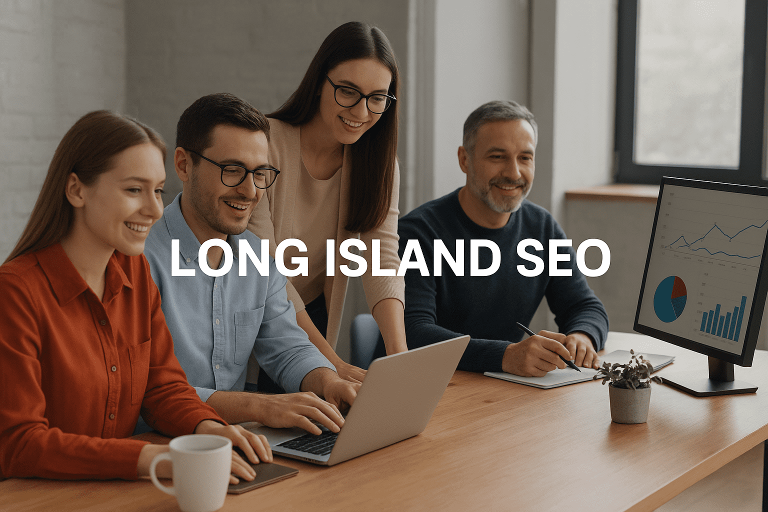 Long Island SEO team working on digital marketing